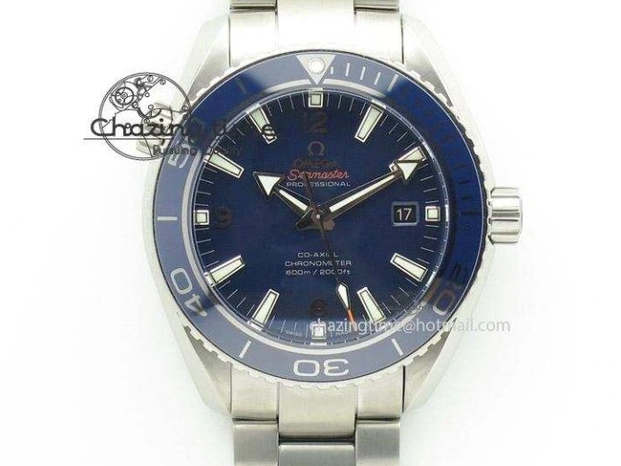 0101 Seamaster 300 Heritage VSF 1:1 Best Edition Blue Dial on SS Bracelet A8912 Super Clone Packable 7716